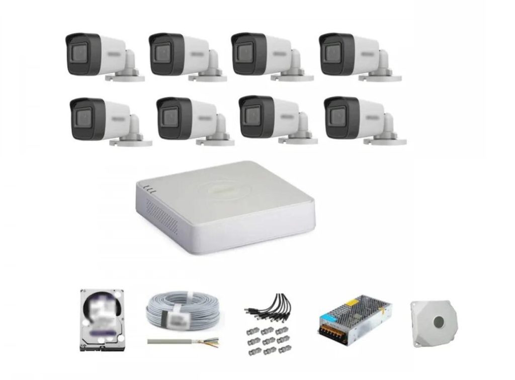 8'li HD 1080P Kamera Sisteminde Kampanya 30000 TL